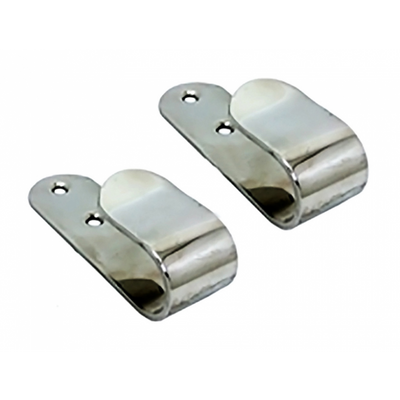 Coppia Di Ganci In Acciaio Inox
