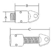 Coppia Di Giunto Inox Ø Mm.22