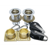 Coppia Gruette Inox Ø Mm.40