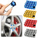 X20 COPRIBULLONI 19MM COPRI DADI TAPPI CAPPUCCIO PER RUOTE AUTO ARGENTO CROMATO UNIVERSALI
