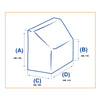 Copriconsolle Xxl 140-100-110 Spesso 0,15 Mm.