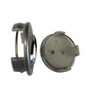 Set 4 Tappi Coprimozzo Borchie Grigio Argento Borchie 60mm Compatibili Hyundai Tucson Santafè Kona Azera Elantra Veloster