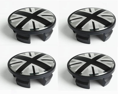 Coprimozzo Compatibile MINI 54mm Bandiera Nera COOPER ONE COUNTRYMAN BANDIERA NERA JACK