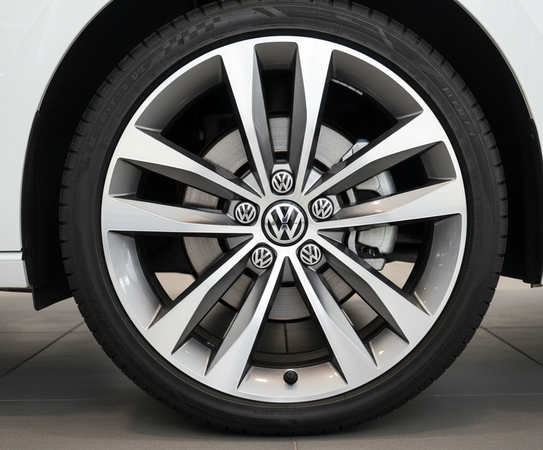 4 Tappi Volkswagen mozzo Cerchi in Lega Coprimozzo 65mm Borchie