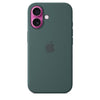 APPLE iPhone 16 - Custodia in silicone con MagSafe - Verde lago