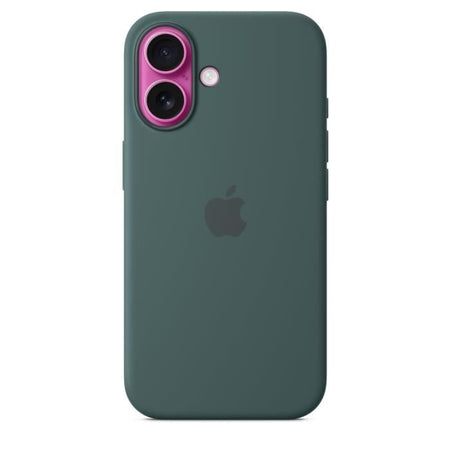 APPLE iPhone 16 - Custodia in silicone con MagSafe - Verde lago