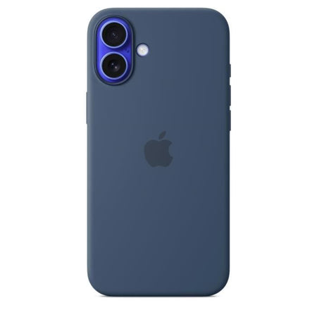 APPLE iPhone 16 Plus - Custodia in silicone con MagSafe - Denim