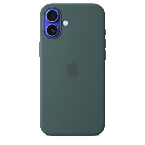 APPLE iPhone 16 Plus - Custodia in silicone con MagSafe - Verde lago