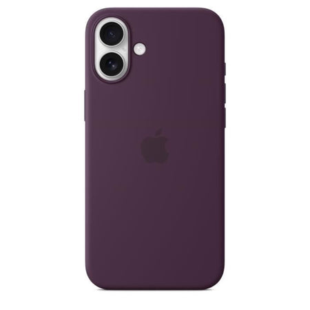 APPLE iPhone 16 Plus - Custodia in silicone con MagSafe - Prugna