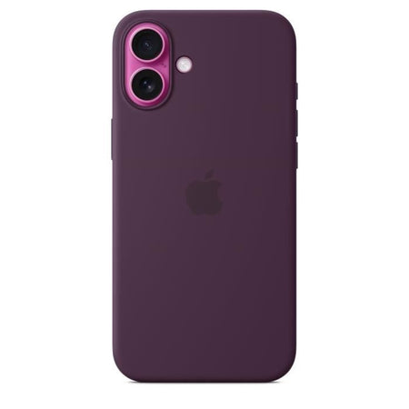 APPLE iPhone 16 Plus - Custodia in silicone con MagSafe - Prugna