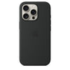 APPLE iPhone 16 Pro - Custodia in silicone con MagSafe - Nero