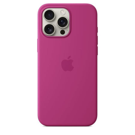 APPLE Custodia in silicone per iPhone 16 Pro Max con MagSafe - Fucsia