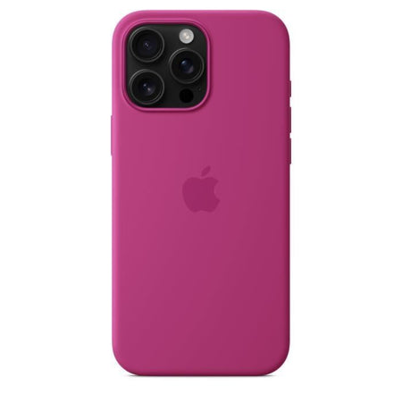 APPLE Custodia in silicone per iPhone 16 Pro Max con MagSafe - Fucsia