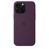 APPLE iPhone 16 Pro Max - Custodia in silicone con MagSafe - Prugna