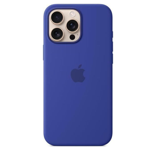 APPLE iPhone 16 Pro Max - Custodia in silicone con MagSafe - Blu oltremare
