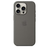APPLE iPhone 16 Pro - Custodia in silicone con MagSafe - Grigio pietra