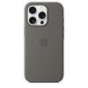 APPLE iPhone 16 Pro - Custodia in silicone con MagSafe - Grigio pietra