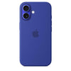 APPLE iPhone 16 - Custodia in silicone con MagSafe - Blu oltremare