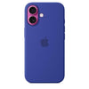 APPLE iPhone 16 - Custodia in silicone con MagSafe - Blu oltremare