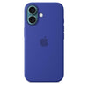 APPLE iPhone 16 - Custodia in silicone con MagSafe - Blu oltremare