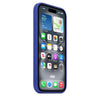 APPLE iPhone 16 - Custodia in silicone con MagSafe - Blu oltremare