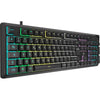 Tastiera gaming a membrana cablata - CORSAIR - K55 CORE RGB - Retroilluminazione RGB a 10 zone - Grigia - Silenziosa e reattiva