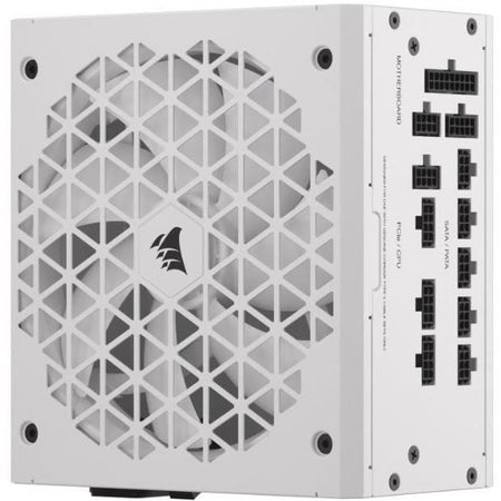 CORSAIR - Alimentatore - RM850x Shift White Cybenetics - ATX completamente modulare - Certificato Gold 80 Plus - 850 watt