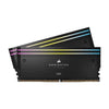Memoria RAM - CORSAIR - Dominator Titanium RGB DDR5 - 64GB 2x32GB DIMM - 6600 MT/s - Intel XMP 3.0 - 1,40 V - Nero (CMP64GX5M2X6600C3