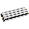 Unità SSD interna - CORSAIR - MP600 ELITE 1TB Gen4 PCIe x4 NVMe M.2 SSD ottimizzata per PS5 con dissipatore di calore LP - Bianco