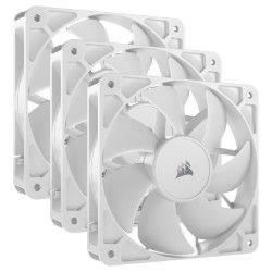 Confezione da 3 ventole PWM da 120 mm - CORSAIR - RS120 - Bianco