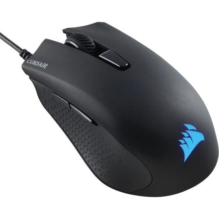 Pacchetto gaming CORSAIR 4 in 1: tastiera K55 + mouse gaming HARPOON RGB PRO + tappetino mouse MM100 + cuffie multipiattaforma HS35