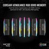 RAM - Corsair VEGEANCE RGB DDR5 - 32 GB 2x16GB Dimm - 5200MHz - non pufferico, 40-40-40-77, XMP 3.0, Black HeatSpreader, LED RGB, 1.25V
