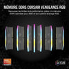 Memoria RAM - CORSAIR - Vengeance RGB DDR5 RAM 64 GB (2x32 GB) 6000 MHz CL30 AMD Expo iCUE compatibile - Grigio (CMH64GX5M2B6000Z30)