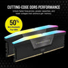 Memoria RAM - CORSAIR - Vengeance RGB DDR5 RAM 64 GB (2x32 GB) 6400 MHz CL32 Compatibile con Intel XMP iCUE - Nero (CMH64GX5M2B6400C32)