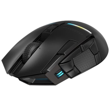Mouse da gioco - Wireless - CORSAIR - DARKSTAR RGB Wireless - 15 pulsanti programmabili - Sensore ottico - Nero - (CH-931A011-EU)