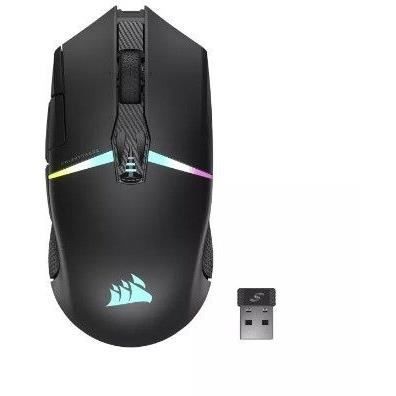 Mouse da gioco wireless - CORSAIR - NIGHTSABRE WIRELESS - RGB - Nero