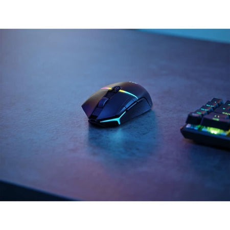Mouse da gioco wireless - CORSAIR - NIGHTSABRE WIRELESS - RGB - Nero