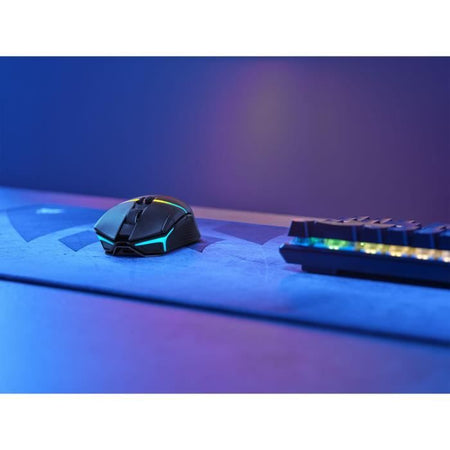 Mouse da gioco wireless - CORSAIR - NIGHTSABRE WIRELESS - RGB - Nero