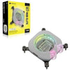 Raffreddamento ad acqua - CORSAIR - iCUE LINK XC7 RGB ELITE per presa Intel 1700 e AMD AM4/AM5 - Bianco