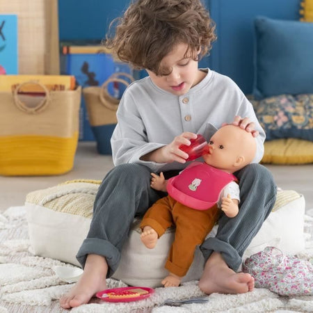 Accessori per neonati - COROLLE - Contenitore per pasti grande - Per bambole da 36 e 42 cm - 11 accessori - Dai 2 anni in su