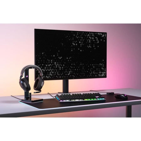 Cuffie da gioco wireless - CORSAIR - HS65 Wireless V2 - Carbonio