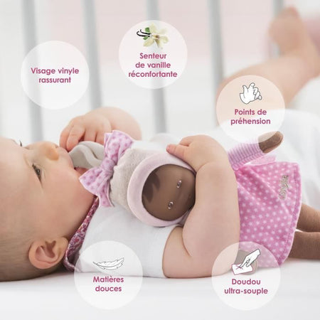 Doudou - COROLLE - Miss Rose Reves d'toiles - 25 cm - Dalla nascita