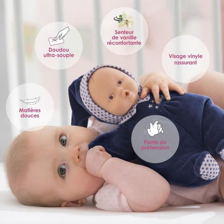 Doudou - COROLLE - Babipouce Marine Reves d'toiles - 28 cm - Dalla nascita