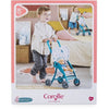 Passeggino Orsetto - COROLLE - 30 cm Accessorio bebè - Blu - Dai 18 mesi