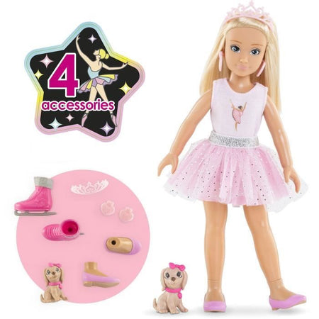 Bambola fashion - COROLLE - Valentine Ballerina - 28 cm - 4 accessori - da 4 anni