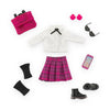 Accessori per bambole - COROLLE - Vestiario College Inglese - 8 accessori - da 4 anni