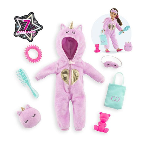 Accessori per bambole - COROLLE - Tuta Unicorno - 7 accessori - da 4 anni