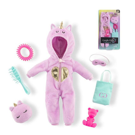 Accessori per bambole - COROLLE - Tuta Unicorno - 7 accessori - da 4 anni