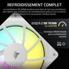 Confezione da 3 ventole ARGB da 120 mm - CORSAIR - RS120 - Bianco
