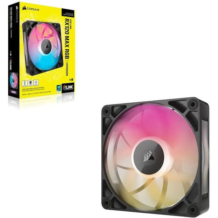 Raffreddamento PC - CORSAIR - CO-9051033-WW - Kit di avvio con ventola singola iCUE LINK RX120 RGB Max
